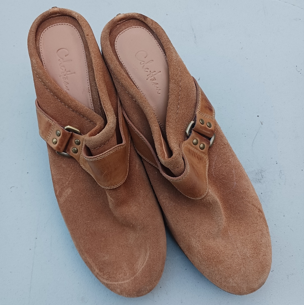 Cole Haan Woman Heels Shoes Suede Leather
